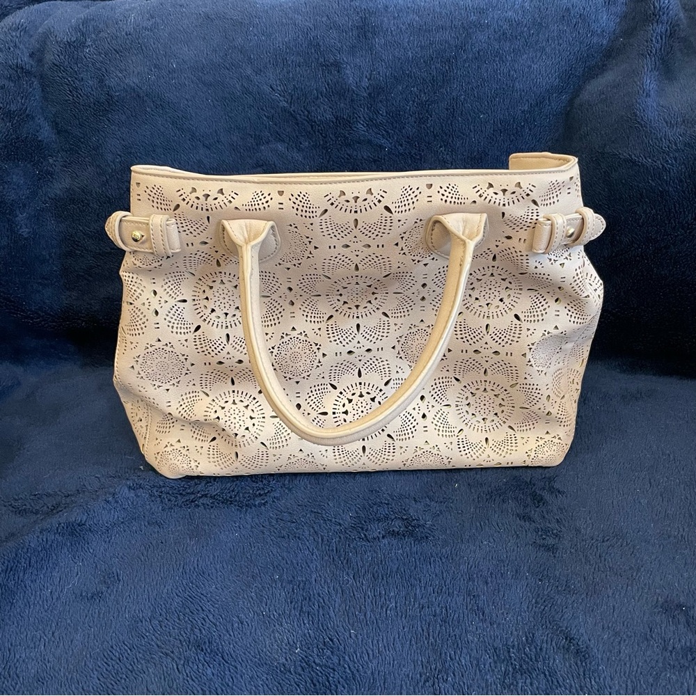 Urban expressions vegan leather handbag